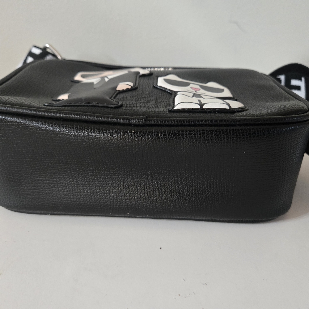 Karl Lagerfeld Black Crossbody Bag - Picture 11 of 12